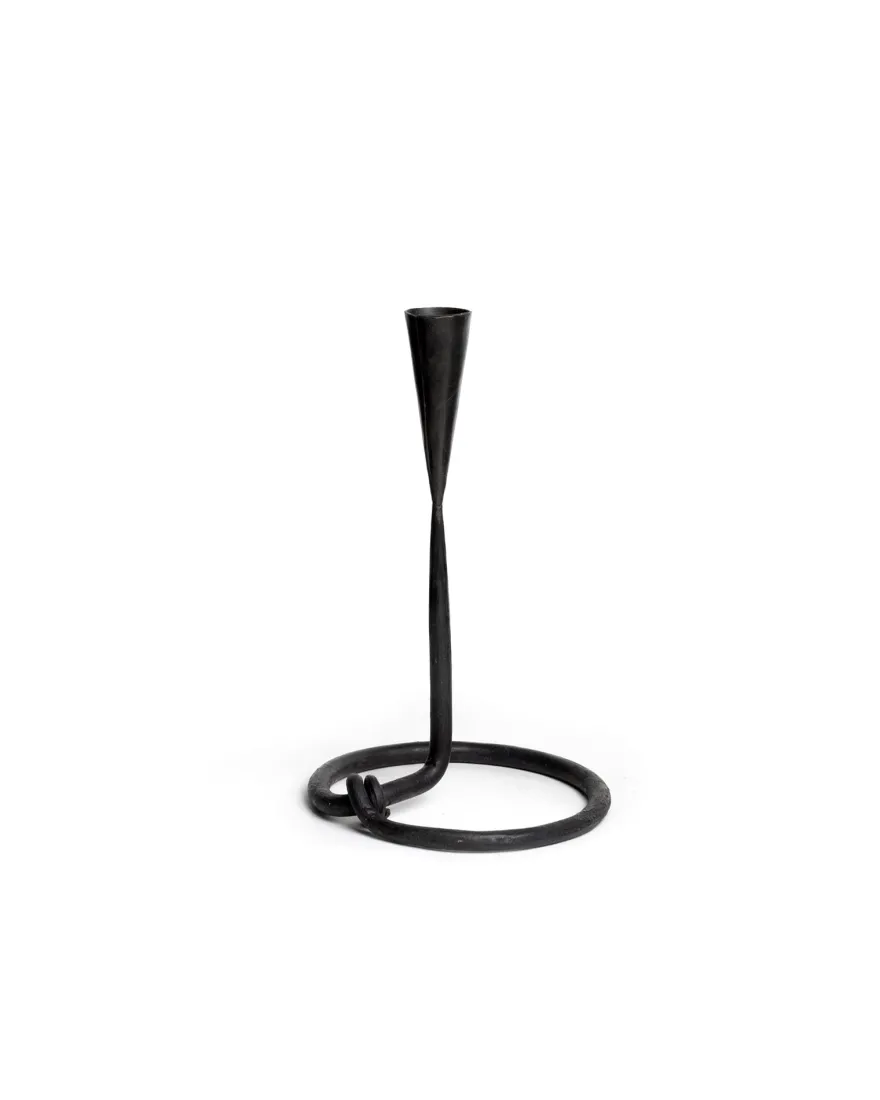 Ljusstake smide - Långshyttan 20 cm