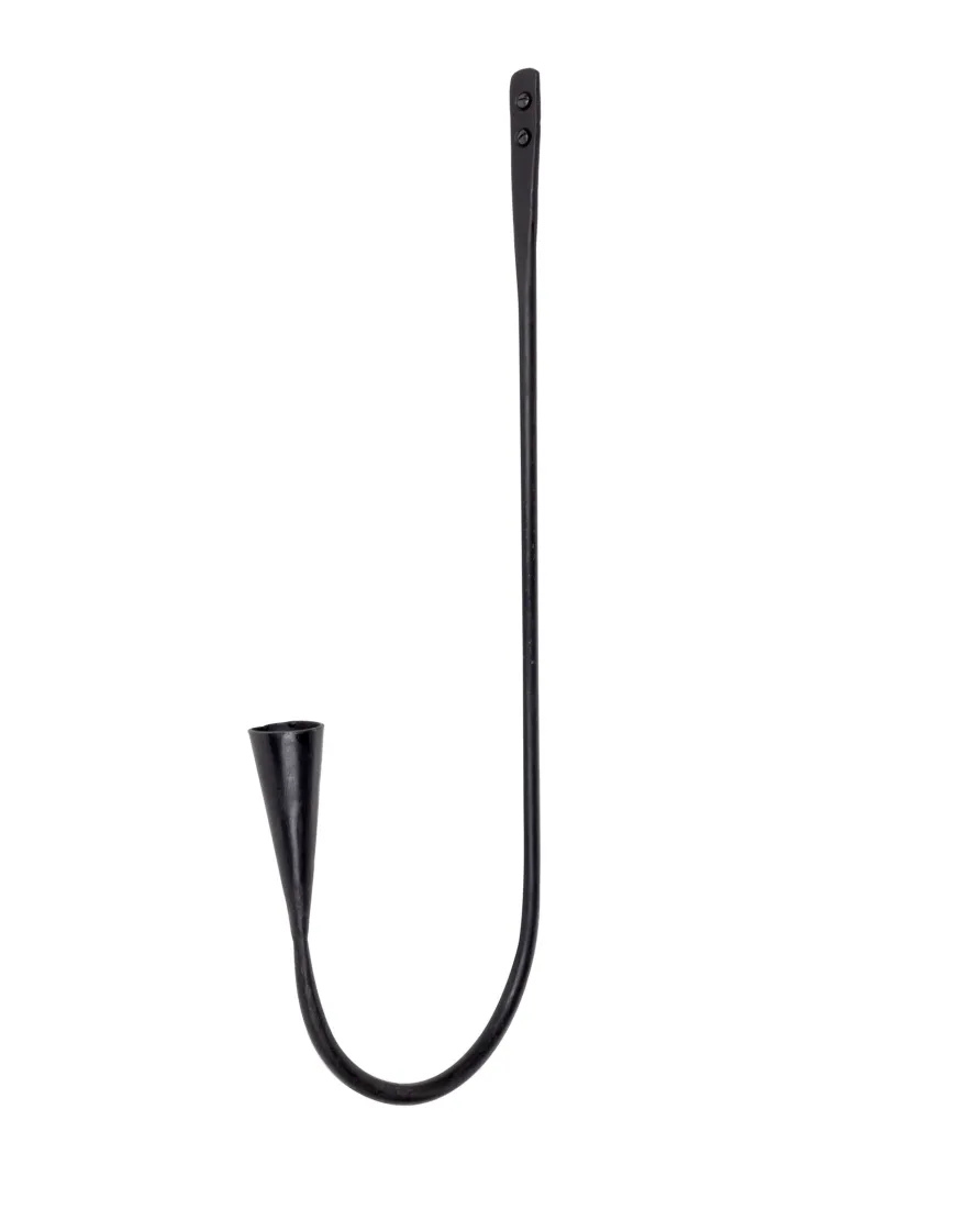 Ljusstake smide - Långshyttan lampett