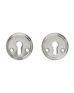Nyckelskylt - Låsbolaget 7 nickel 48 mm