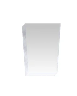 4-pack glasskärmar till lykthus S4
