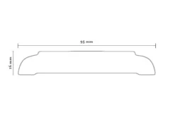 Provbit - Foder - Liksidigt 16 x 95 mm