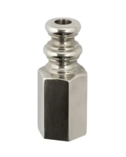 Spjälltofs - kakelugnstofs II nickel