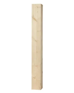 Stolpe - Rak pelare 130 x 130 x 1180 mm gran