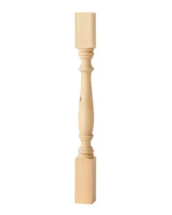 Svarvad stolpe - Furu 700 x 65 mm