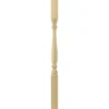 Svarvad stolpe - Furu 1180 x 65 mm
