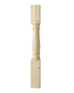 Svarvad stolpe - Halvstolpe 1180 x 130 mm