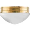 Taklampa - Heidenstamplafond 300 mässing, mattglas