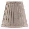 Textilskärm d130 (Klämf/Beige)