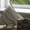 Toast- & servettställ silver - Svan
