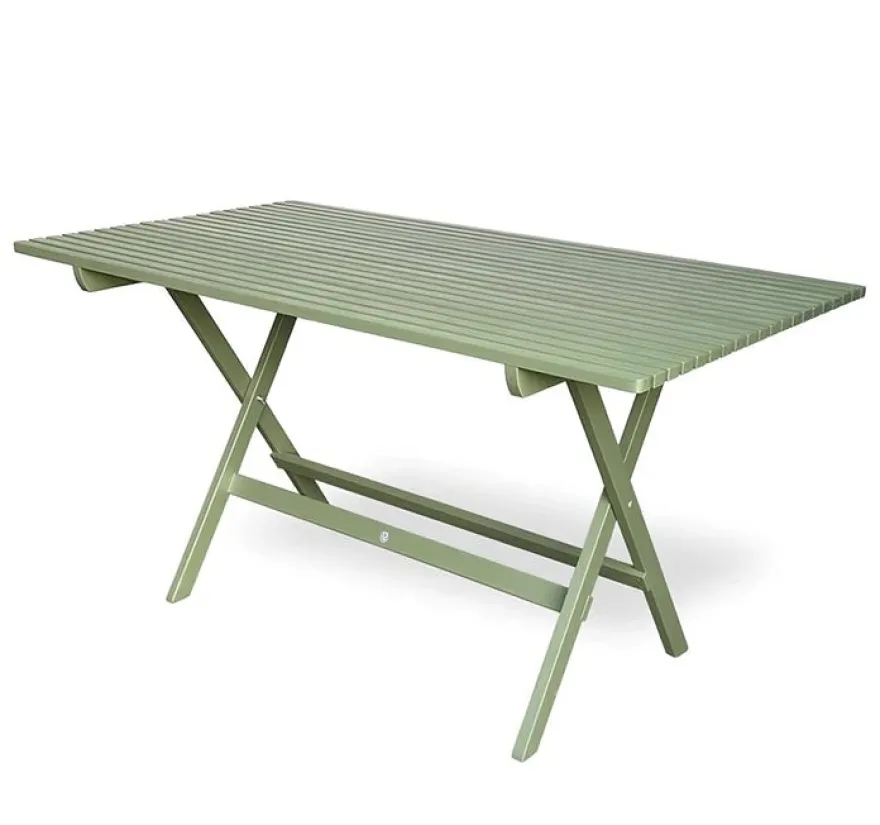 Trädgårdsbord - Klassiskt trädgårdsbord hopfällbart, 145 cm