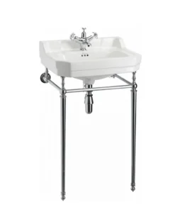 Tvättställ - Burlington Edwardian 56 cm, kromställning