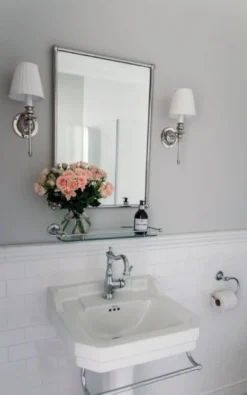 Tvättställ - Burlington Victorian 56 cm med piedestal