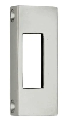 WC-regel rund - Toalettlås nickel