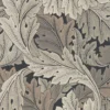 William Morris & Co. Tapet - Acanthus Charcoal/Grey
