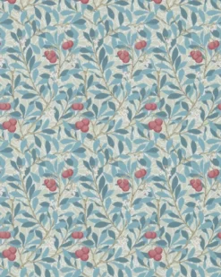 William Morris & Co. Tapet - Arbutus Woad/Russet