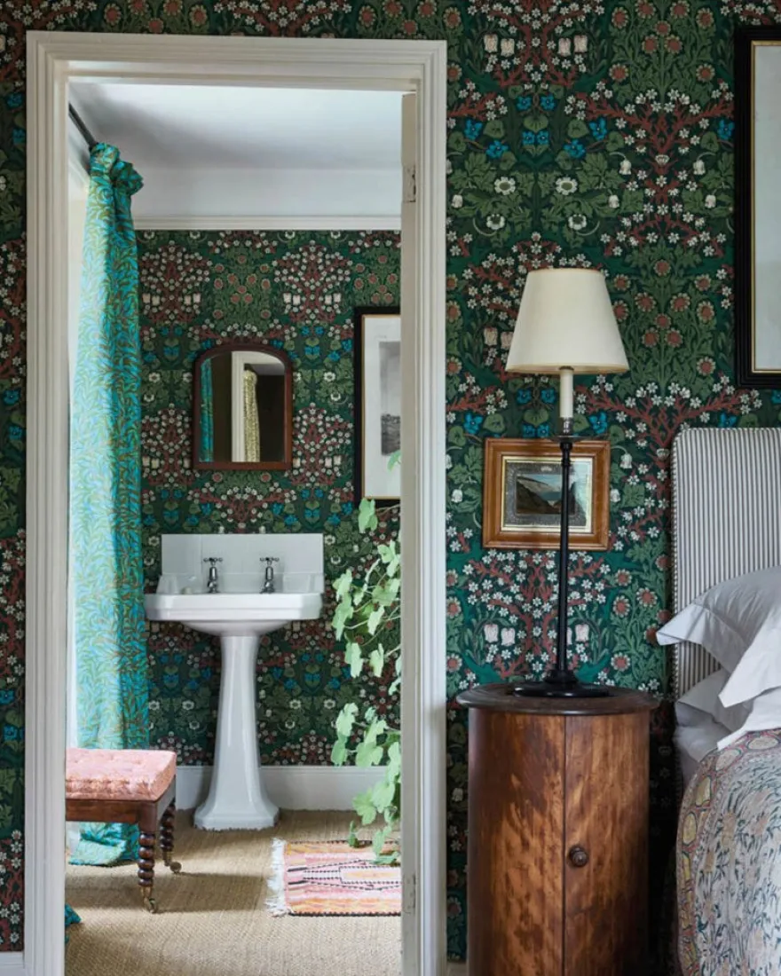 William Morris & Co. Tapet - Blackthorn autumn