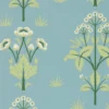 William Morris & Co. Tapet - Meadow Sweet Mineral Blue