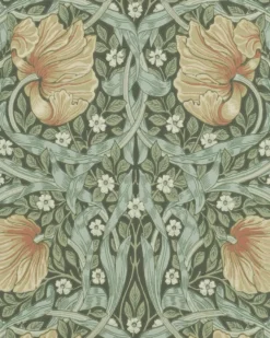 William Morris & Co. Tapet - Pimpernel Bayleaf/Manilla