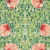 William Morris & Co. Tapet - Pimpernel Shamrock/Watermelon