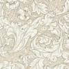 William Morris & Co. Tapet - Pure Bachelor´s Button Linen/Coral