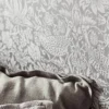 William Morris & Co. Tapet - Pure Strawberry Thief Gilver/Graphite