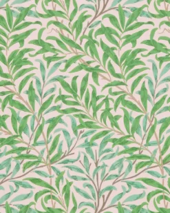 William Morris & Co. Tapet - Willow Boughs Pink/Leaf Green