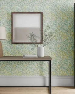 William Morris & Co. Tapet - Willow Boughs leaf green